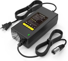 24V 5A Battery Charger 3-Pin Male XLR Connector 200T 500T 301PC 24BC5000TF1 1/2