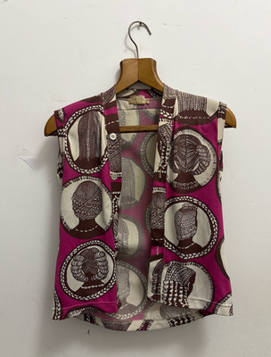 COMME DES GARCON HAIR RINT JERSEY VEST