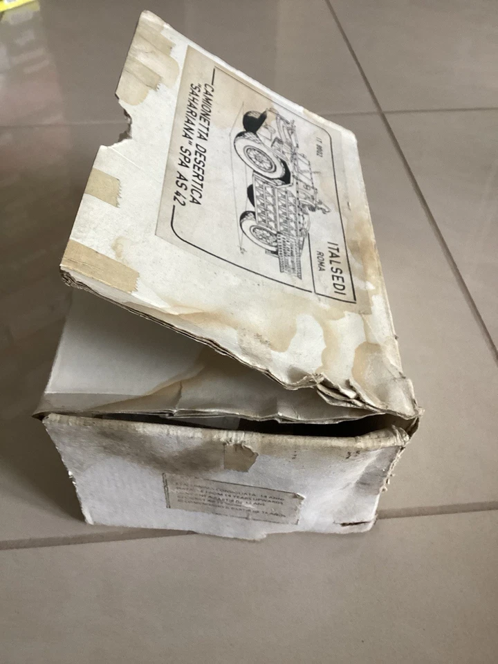 ITALSEDI ROMA-Camionetta Desertica “Sahariana” SPA AS 42 -1:35 -IT 8002 Resina - Immagine 3 di 4