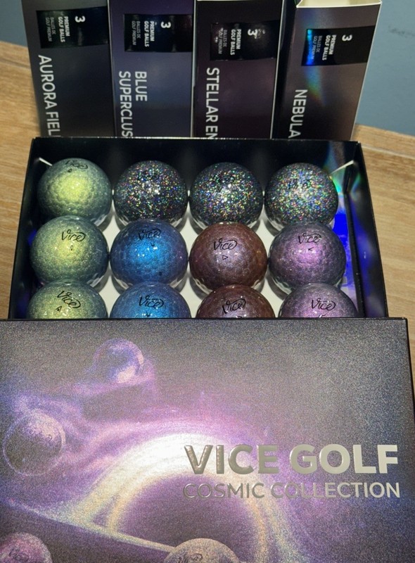 Vice Cosmic AND Moonrock  Golfball Assorted Pack. New (read desc.)