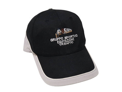 ATLANTIS Cap Herren Ein-Größe Schwarz verstellbarer Baseball-Sommermütze