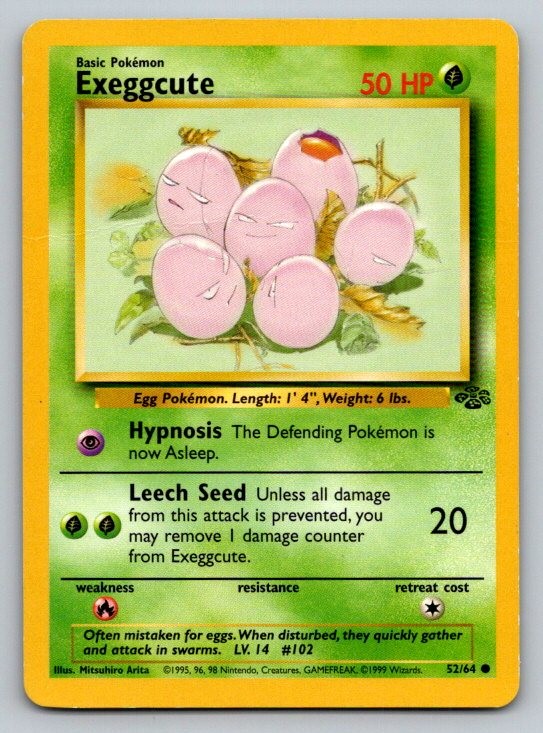 Exeggcute Jungle 52/64 DMG Unlimited