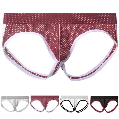 Männlicher G-String niedriger Bund Tanga Date Nachtclub Nacht elastischer Bund Stretchstoff