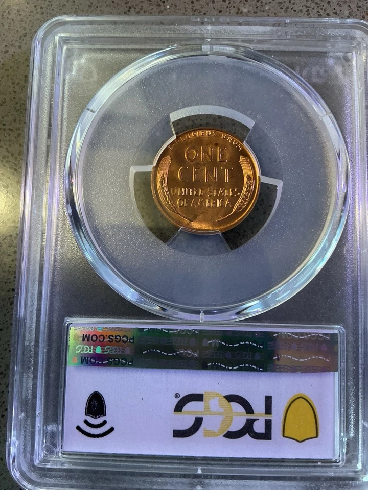 1955-D  1C RD Lincoln Wheat One Cent  PCGS MS65RD - Image 4 of 4