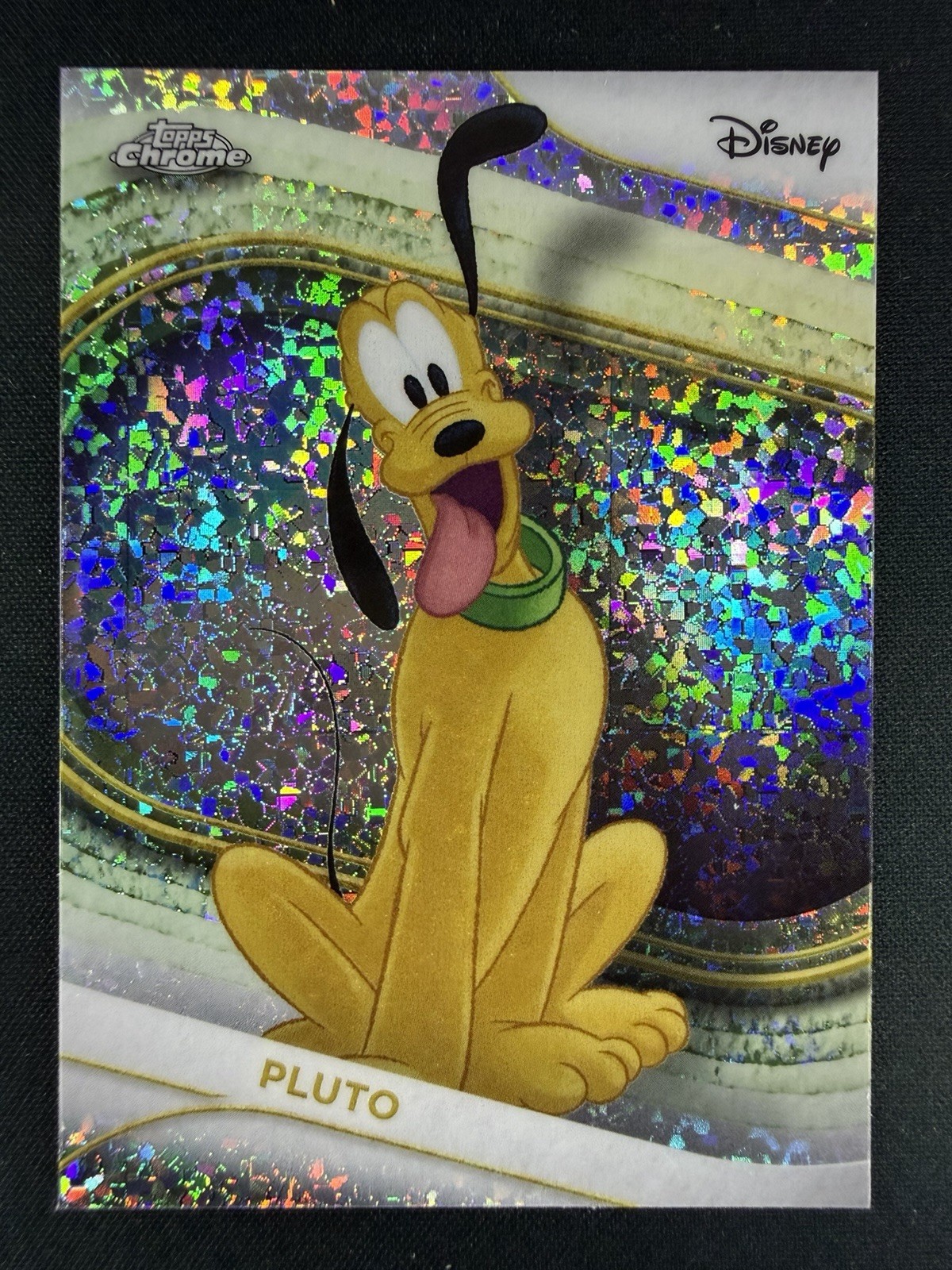 Pluto 2025 Topps Chrome Disney #PL-6 Pluto 95th Anniversary