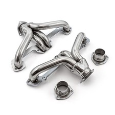 Mopar Chrysler Sb 318 340 360 Block Hugger Stainless Steel Exhaust Header Mopar Chrysler Sb 318 340 360 Block Hugger Stainless Steel Exhaust Header