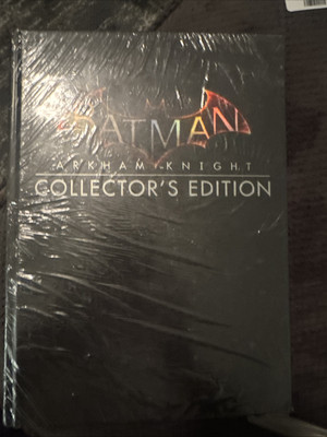 Batman Arkham Knight Collector's Edition Hard Back Guide Brand New
