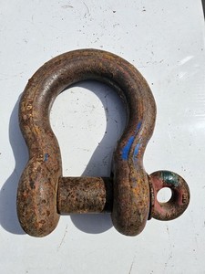 CROSBY 35 TON WLL 2" SCREW PIN SHACKLE / CLEVIS MADE IN USA