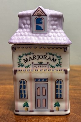 New LENOX VILLAGE SPICE JARS Marjoram House  - Single Replacements - 2024 2nd Ed