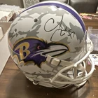 CJ Mosley Baltimore Ravens 'United We Stand Camo Autographed Football Helmet JSA