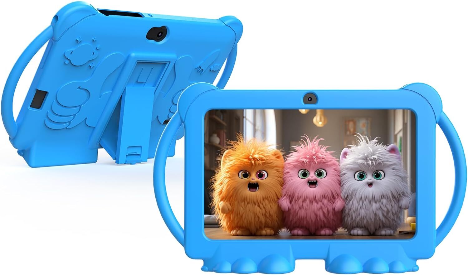 Kids Tablet 7 inch for Boys, Android 12 Tablets Kids, 4GB RAM 32GB Blue