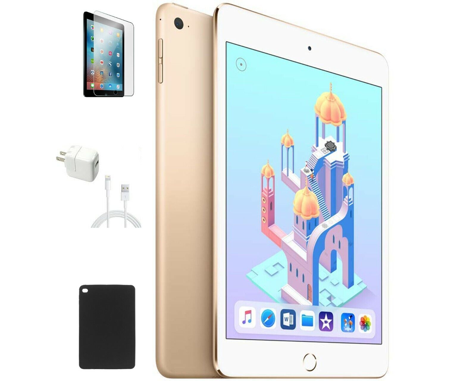 Restored Apple iPad mini 4 - 4th generation - tablet - 16 GB - 7.9 IPS  (2048 x 1536) - space gray (Refurbished)