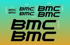 BMC Bike Frame Vinyl Decal Sticker Set. Custom Pick Your Color. USA Seller. 