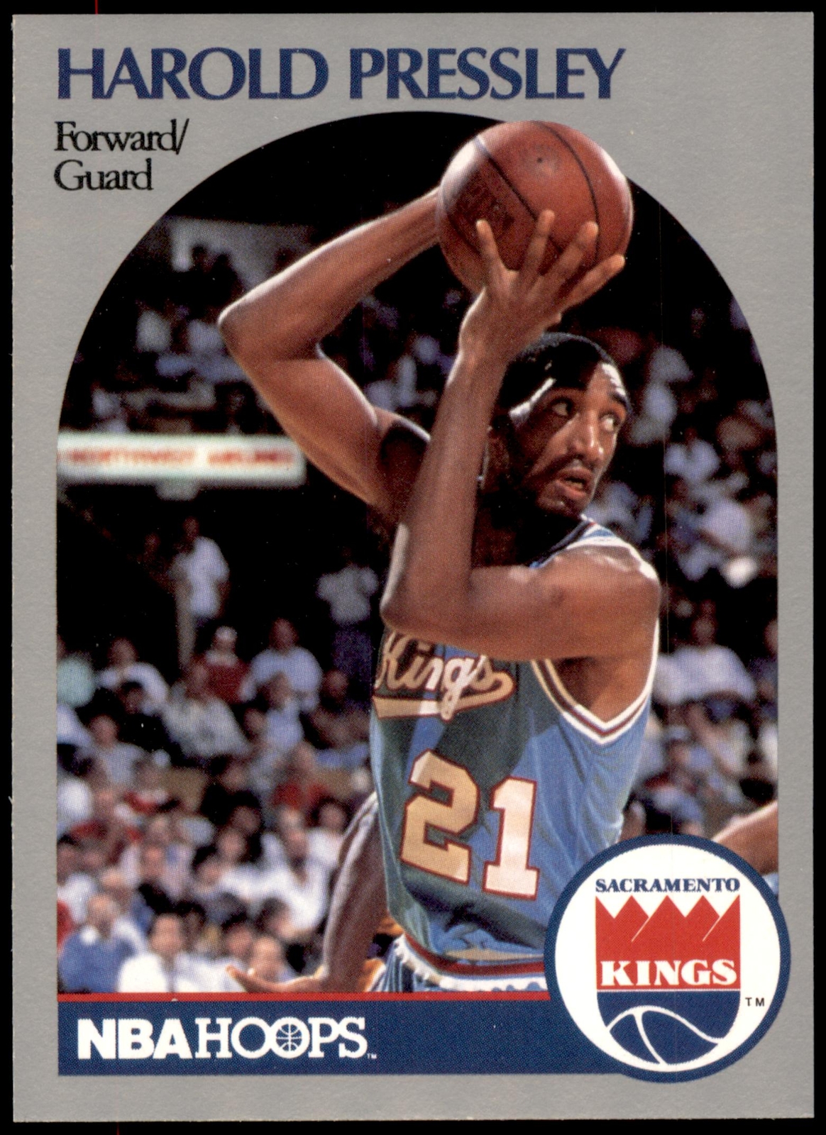 Harold Pressley #260 1990-91 Hoops