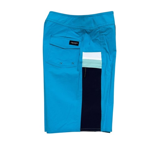 Volcom Big Boys Size 27 (14) Blue Minxed Liberators Board Shorts Trunks NWT - Picture 4 of 10