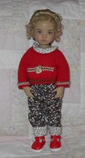 Global LORI Doll Wig SIZE 7/8 TRUE BLONDE Long Braid/Tiny Curly Bangs NWT