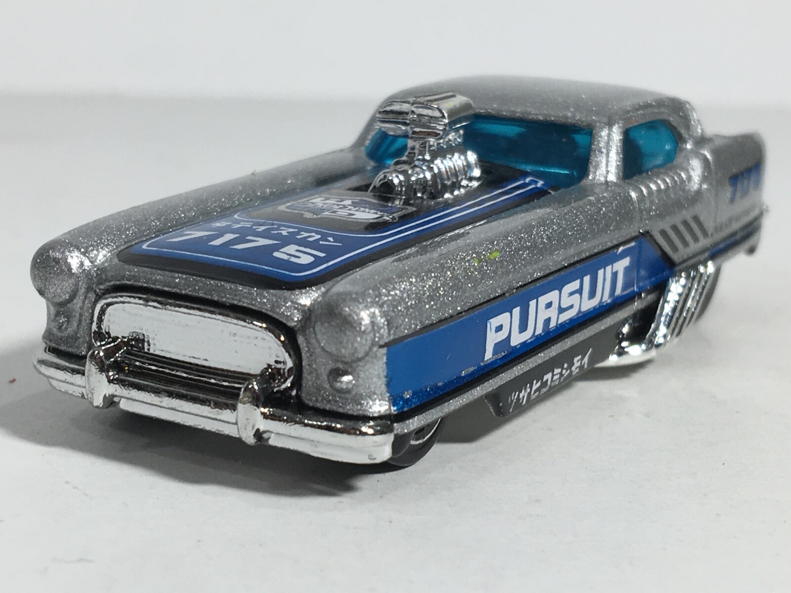 Hot Wheels 2002 Metrorail Nash Metropolitan Silver HW Mainline Series China