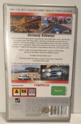 Jeu Psp Ridge Racer À VENDRE! - FR