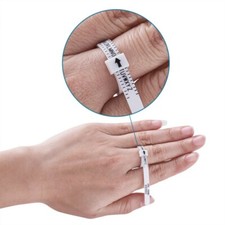 Official British Finger Measure Gauge Men Women Ring Sizer UK
