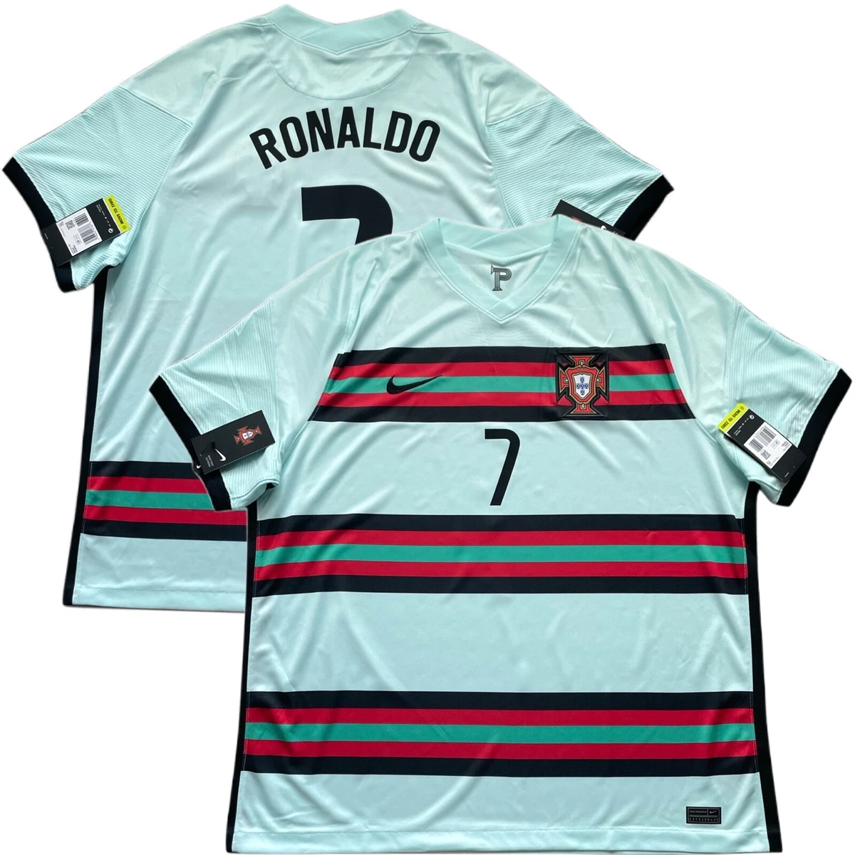 2020 21 Portugal Away Jersey 7 Ronaldo 2XL Nike Soccer Euro Football CR7 NEW