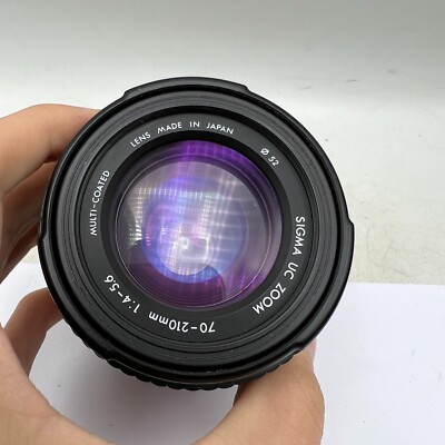 Sigma UC Zoom 70-210mm F4-5.6 Minolta Maxxum Sony A Mount Lens For DSLR Cameras
