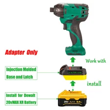 1x Adapter for DeWalt 20V MAX Battery to Power for Masterforce BOOST 20V Tools