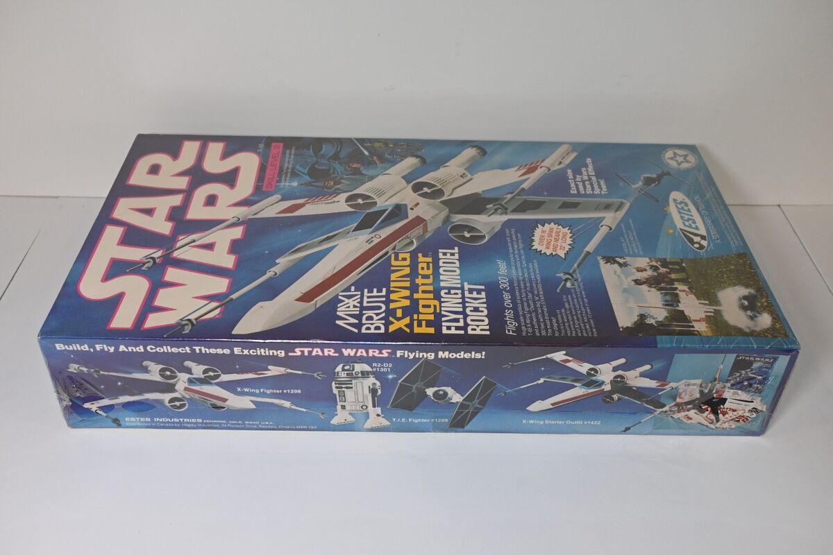 Vintage Star Wars Maxi Brute X Wing Fighter Flying Model Vintage Star Wars Maxi Brute X Wing Fighter Flying Model