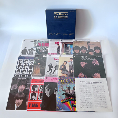 The Beatles E.P. Collection Box Vinyl Record 15 LP MONO EAS-30013 