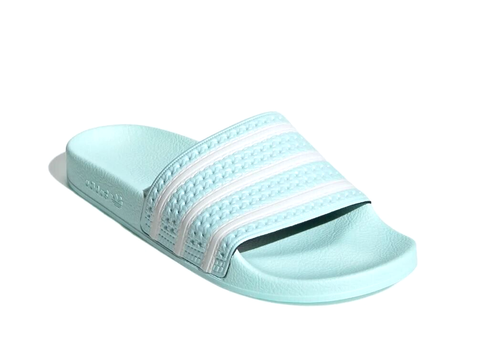 NEW ADIDAS ORIGINALS MENS ADILETTE TREFOIL SLIDES ~SIZE 11 #H03202 MINT /  WHITE | eBay