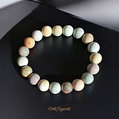 Alashan Agate Bracelet Natural Stones 10mm Women's Bracelet | eBay