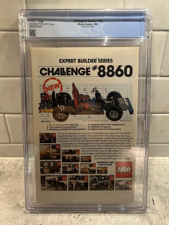 Avengers Annual 10🔥NEWSSTAND🔥CGC 7.0🔥1st app Rogue🔥1st Madelyne Pryor🔥X-Men - Image 4 of 4