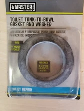 NEW Master Plumber Toilet-to-Bowl Gasket and Washer, 3 1/4" OD X 2 1/8" ID