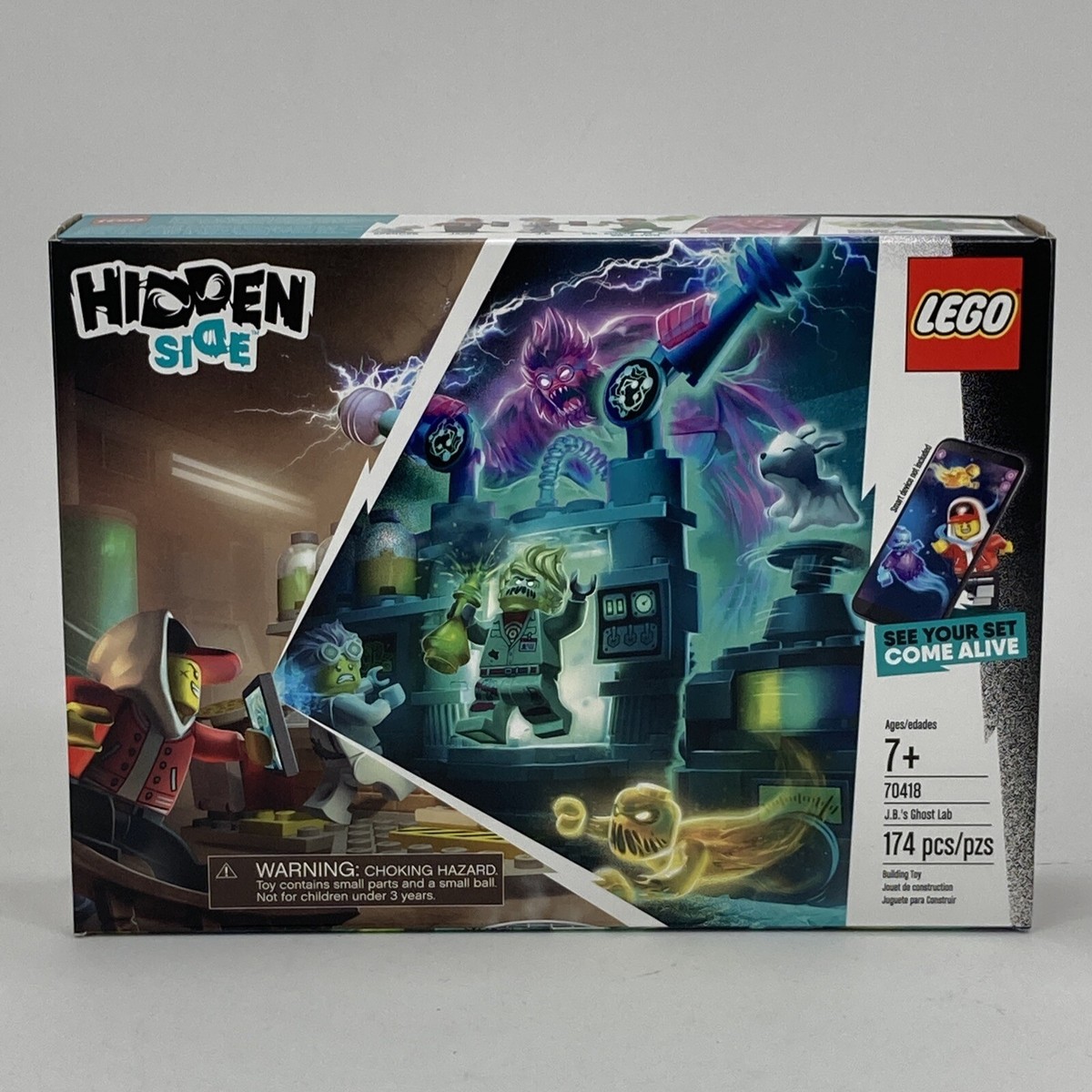 LEGO Hidden Side GHOST LAB #70418 Building Kit