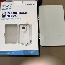 Digital Outdoor Timer Box 40amp 120/208/240/277 Indoor/outdoor N3R Brand New