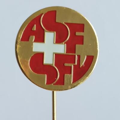 Fussball Anstecknadel Fussballverband Schweiz F.A. Switzerland Suisse Verband