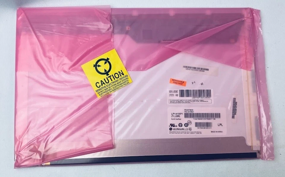 LG Phillips LP141WP1(TL)(B8) TFT LCD Panel - Image 3 of 4