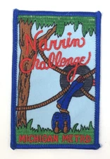 PATCH GSA Girl Scouts Narrin Challenge Michigan Metro Obstacle Course