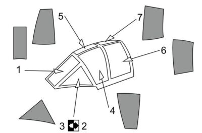 Brengun BRL72165 1/72 MXY-7 Ohka model 22 canopy masks for Brengun kit
