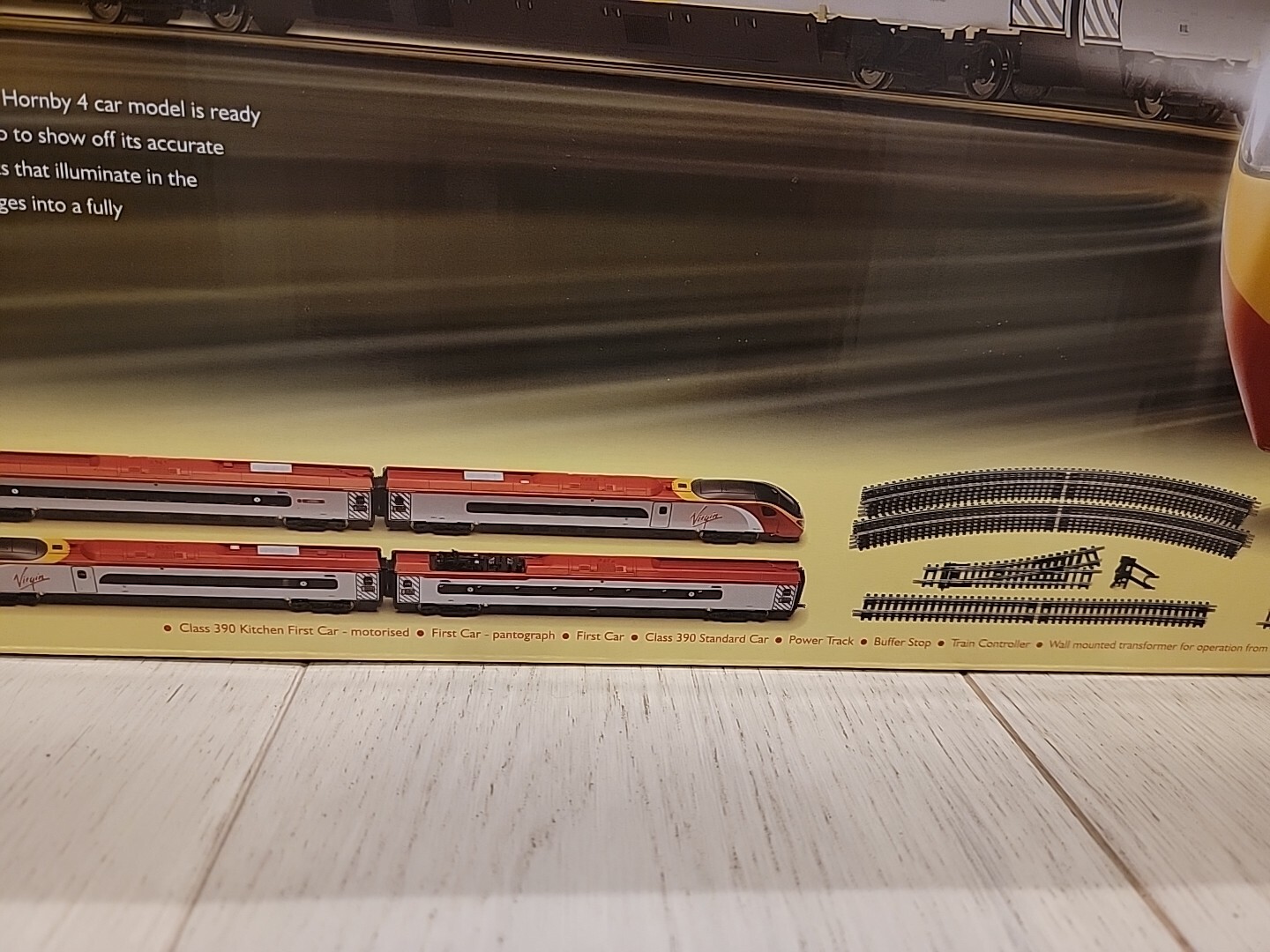 Hornby R1134 Virgin Trains Pendolino Train Set Complete. DCC Ready. eBay