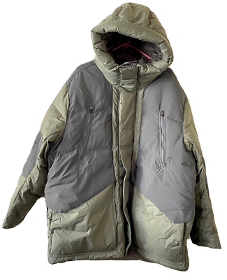 Nike Repel Olive Down Fill Parka Jacket Men's size XXL CU4392-222