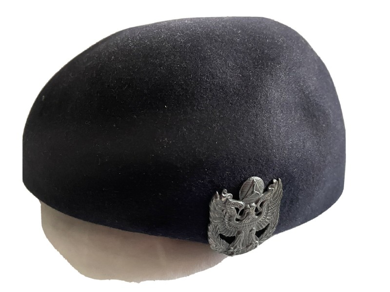 Vintage Civil Air Patrol Womens Senior Member Beret With Device