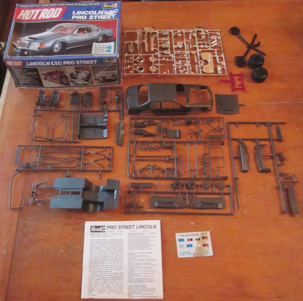 Revell Hot Rod Lincoln LSC Pro Street Kit #7456 Unbuilt in Box