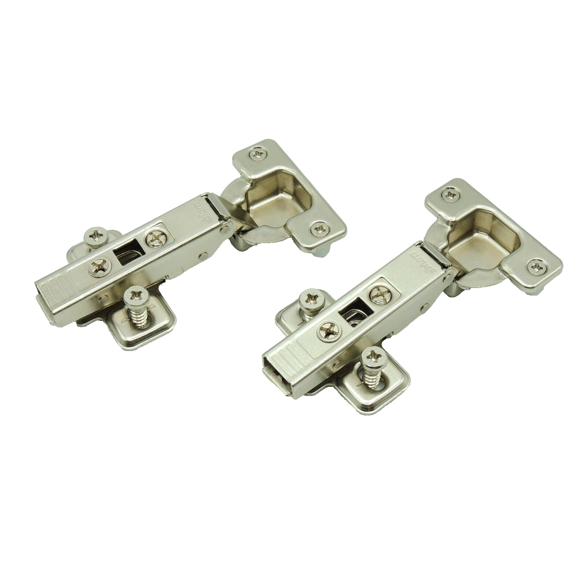 2) Blum 74.155 Cabinet Hinge Self Close Quick Release W/ Mounting 