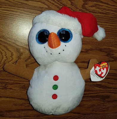 large stuffed snowman