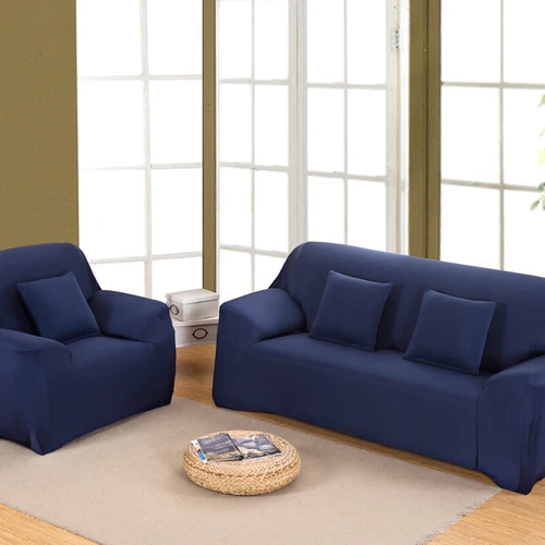Stretch Sofabezug Schonbezug Massiv Sofabezüge Couch Möbel Schoner 160g - Bild 9 von 54