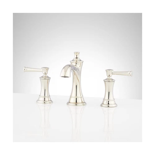 Signature Hardware 447873 Beasley 1.2 GPM Widespread Bathroom Faucet with Pop... - Picture 1 of 3