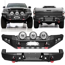 Vijay For 2005-2015 Toyota Tacoma Frontrear Bumper Wwinch Plateround Lights Vijay For 2005-2015 Toyota Tacoma Frontrear Bumper Wwinch Plateround Lights