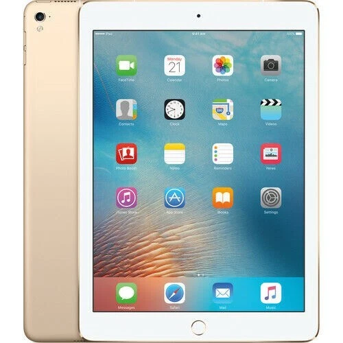Apple iPad Pro 9.7" 128GB (A1674) Gold Unlocked Very Good Condition - Image 2 of 4