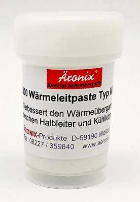 (540 /1Kg) 20g Äronix Wärmeleitpaste +200°C für CPU,GPU,IC,Chip,Prozessor,Kühler