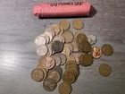 1 Roll of Lincoln Wheat Pennies 50 Coins in Fine Plus Condition 092924 56d